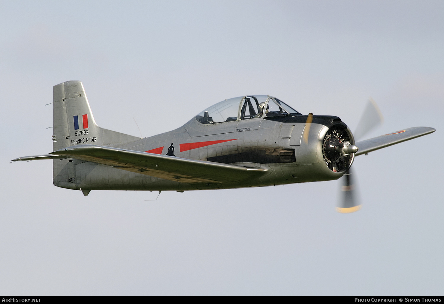 Aircraft Photo of G-TROY / 517692 | North American T-28A Fennec | France - Air Force | AirHistory.net #564035