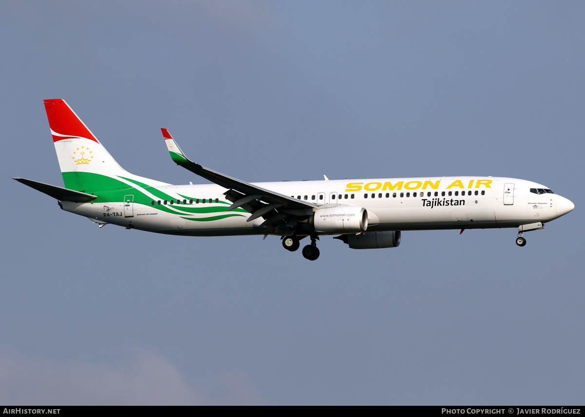 Aircraft Photo of P4-TAJ | Boeing 737-93Y/ER | Somon Air | AirHistory.net #564048