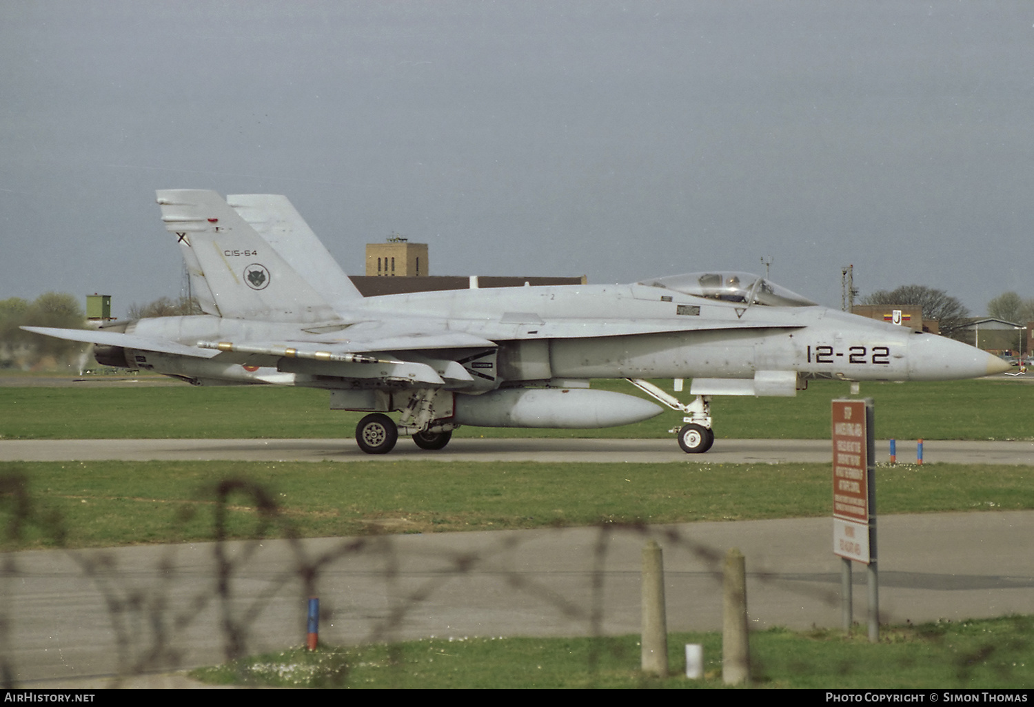 Aircraft Photo of C.15-64 | McDonnell Douglas EF-18A Hornet | Spain - Air Force | AirHistory.net #564061