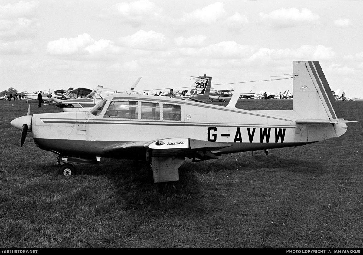 Aircraft Photo of G-AVWW | Mooney M-20F Executive 21 | AirHistory.net #564062