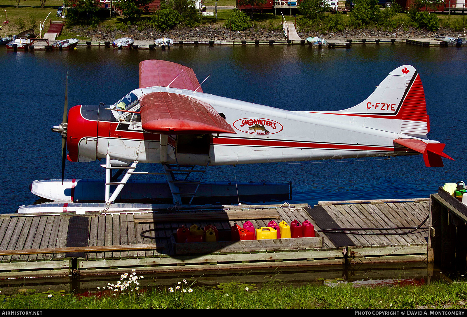 Aircraft Photo of C-FZYE | De Havilland Canada DHC-2 Beaver Mk1 | Showalter's Fly-In Service | AirHistory.net #564065