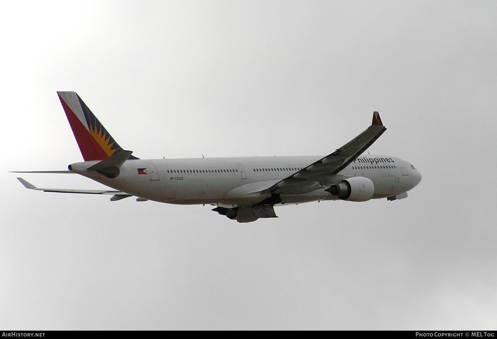 Aircraft Photo of RP-C3333 | Airbus A330-301 | Philippine Airlines | AirHistory.net #564076