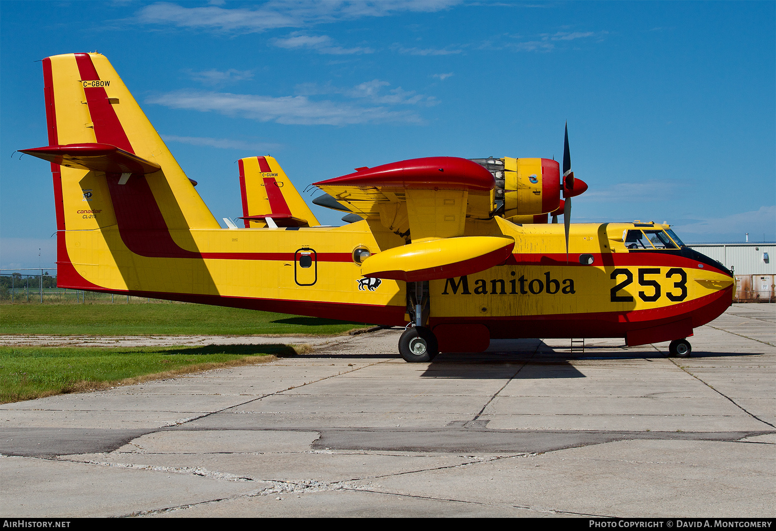 Aircraft Photo of C-GBOW | Canadair CL-215-V (CL-215-1A10) | Manitoba Government Air Service | AirHistory.net #564086