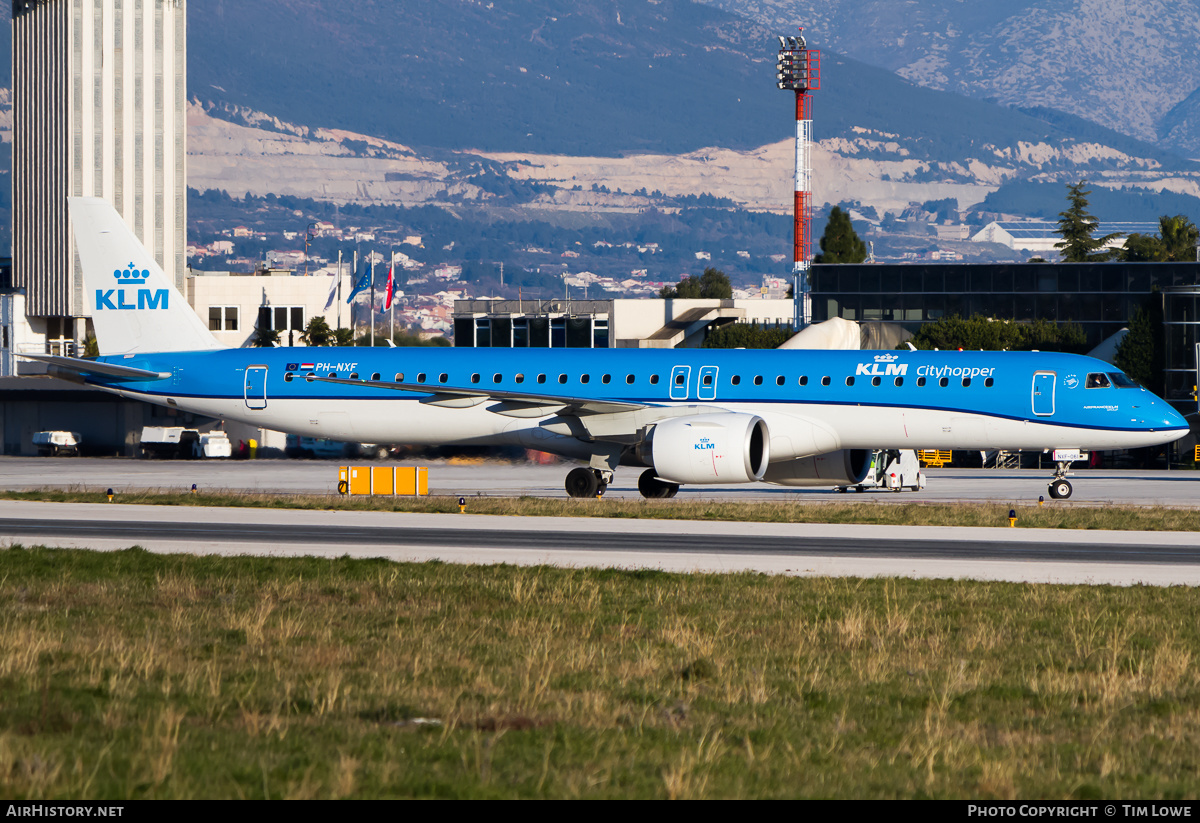 Aircraft Photo of PH-NXF | Embraer 195-E2 (ERJ-190-400) | KLM Cityhopper | AirHistory.net #564090