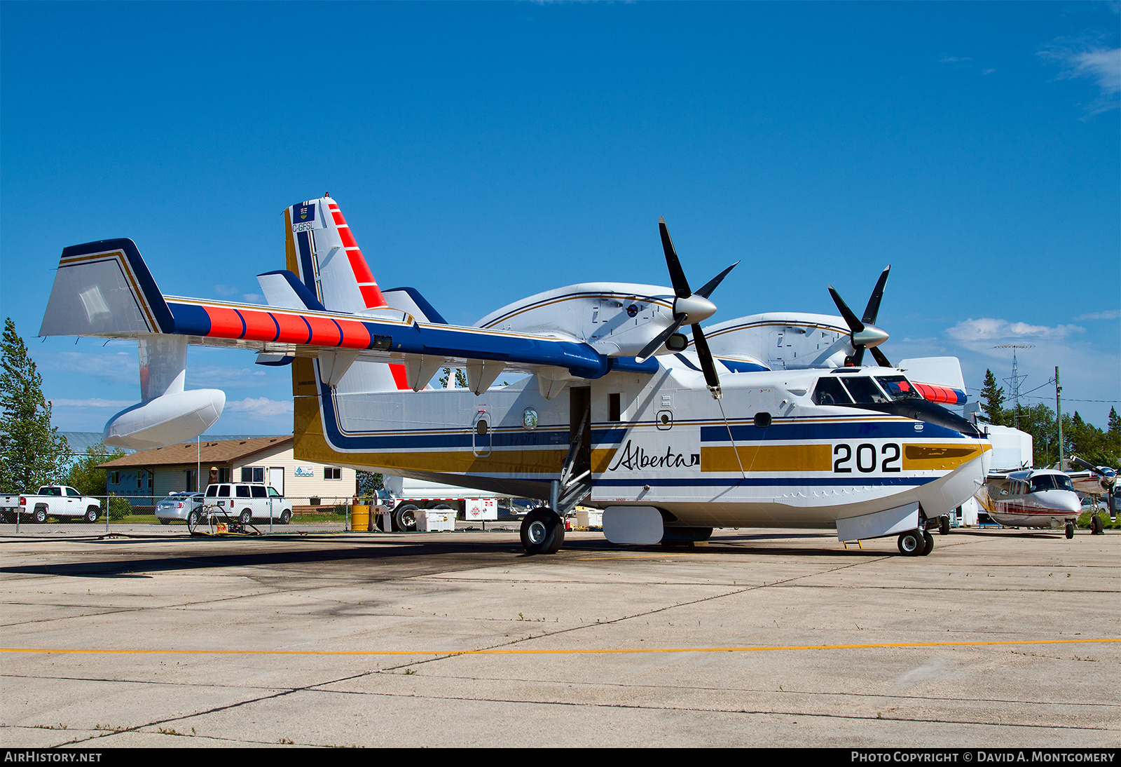 Aircraft Photo of C-GFSL | Canadair CL-215T (CL-215-6B11) | Alberta Government | AirHistory.net #564099