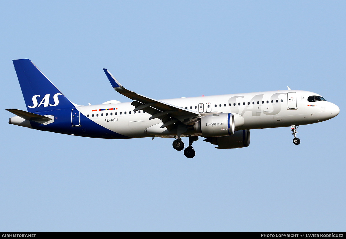Aircraft Photo of SE-ROU | Airbus A320-251N | Scandinavian Airlines - SAS | AirHistory.net #564119