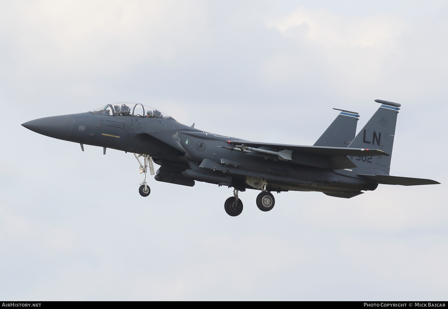 Aircraft Photo of 91-0302 / AF91-302 | McDonnell Douglas F-15E Strike Eagle | USA - Air Force | AirHistory.net #564168
