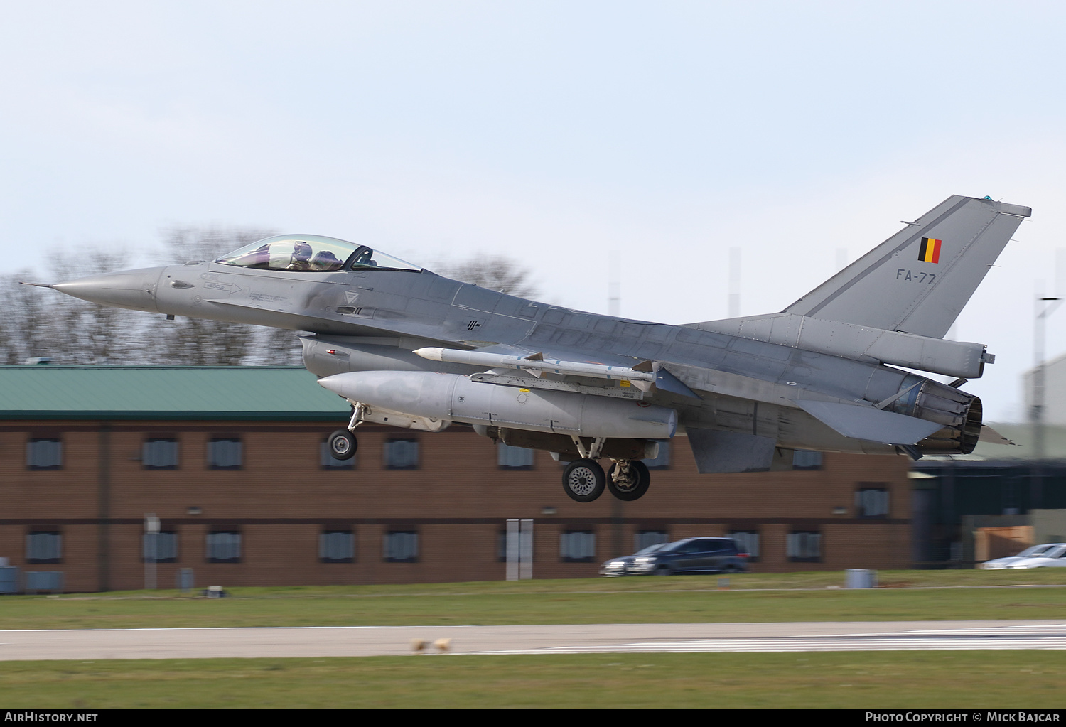 Aircraft Photo of FA-77 | General Dynamics F-16A Fighting Falcon | Belgium - Air Force | AirHistory.net #564169