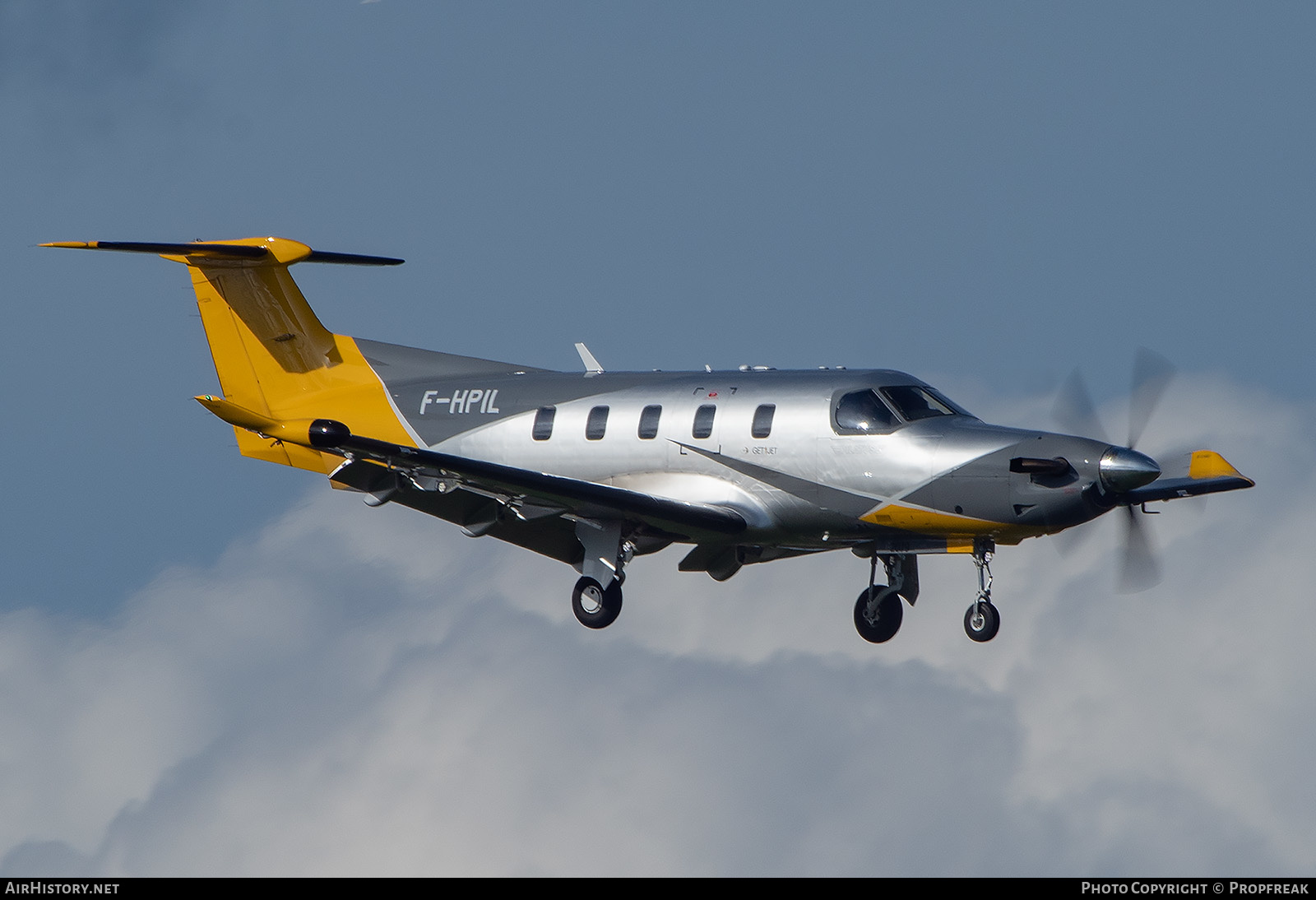 Aircraft Photo of F-HPIL | Pilatus PC-12NGX (PC-12/47E) | Get1Jet | AirHistory.net #564176