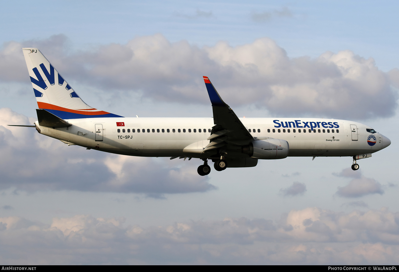 Aircraft Photo of TC-SPJ | Boeing 737-82R | SunExpress | AirHistory.net #564184