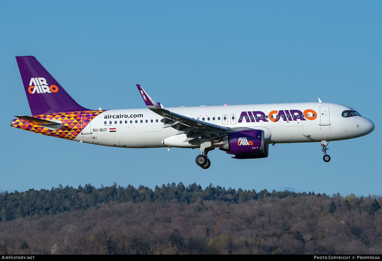 Aircraft Photo of SU-BUT | Airbus A320-251N | Air Cairo | AirHistory.net #564188