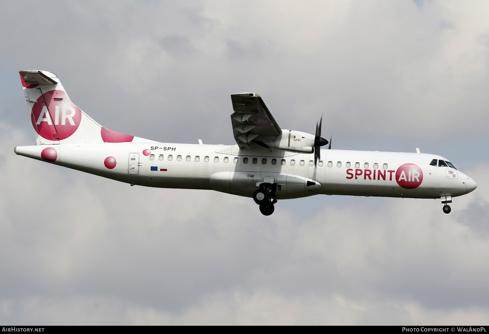 Aircraft Photo of SP-SPH | ATR ATR-72-202/F | Sprint Air | AirHistory.net #564189