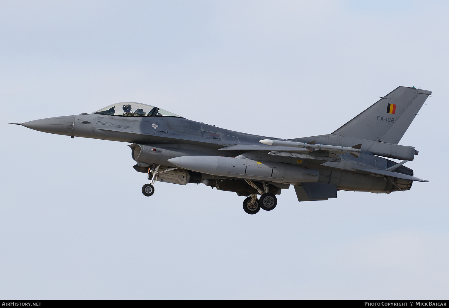 Aircraft Photo of FA-102 | General Dynamics F-16AM Fighting Falcon | Belgium - Air Force | AirHistory.net #564198