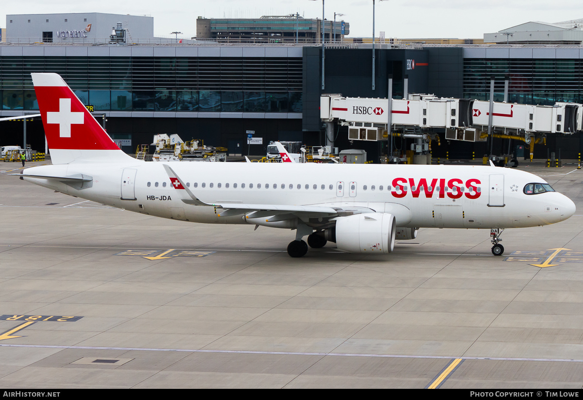Aircraft Photo of HB-JDA | Airbus A320-271N | Swiss International Air Lines | AirHistory.net #564208