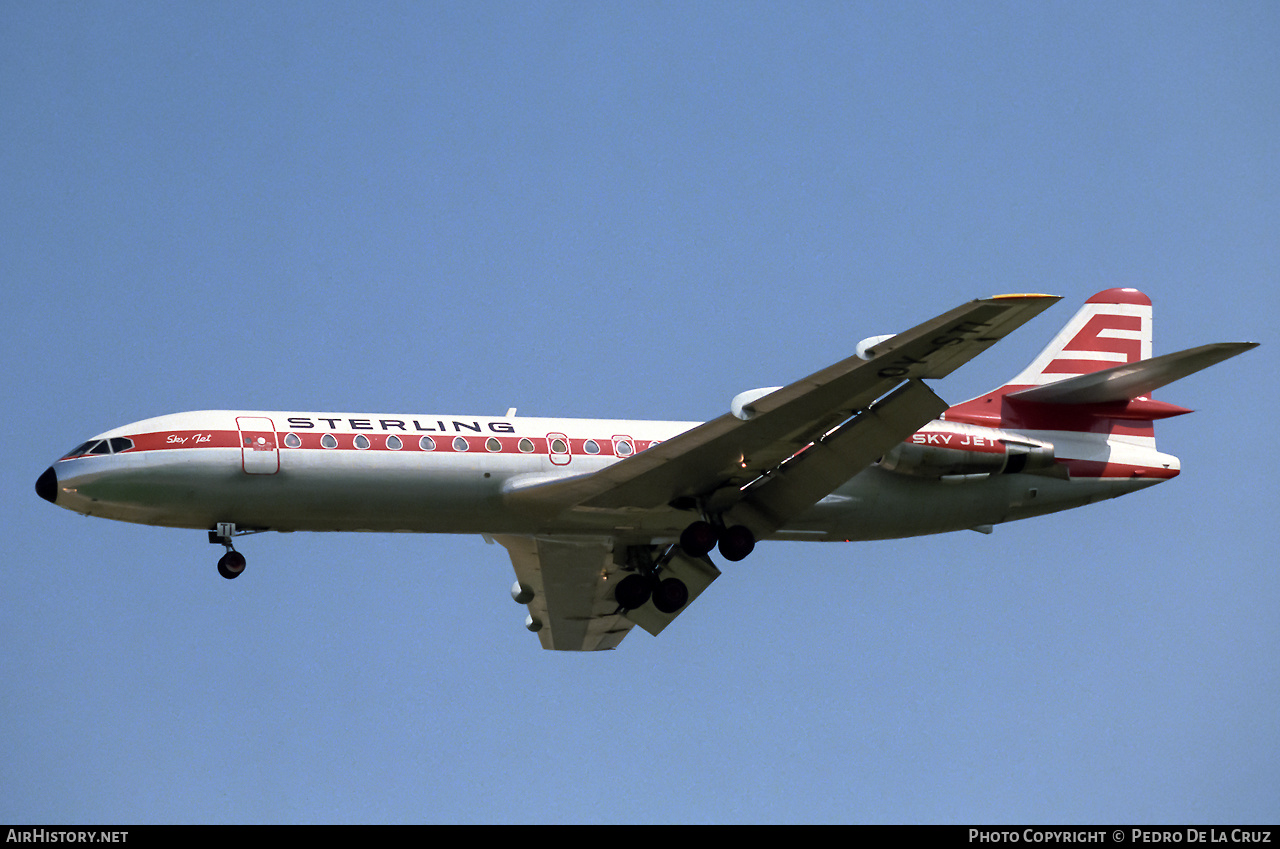 Aircraft Photo of OY-STI | Sud SE-210 Caravelle 10B3 Super B | Sterling Airways | AirHistory.net #564223