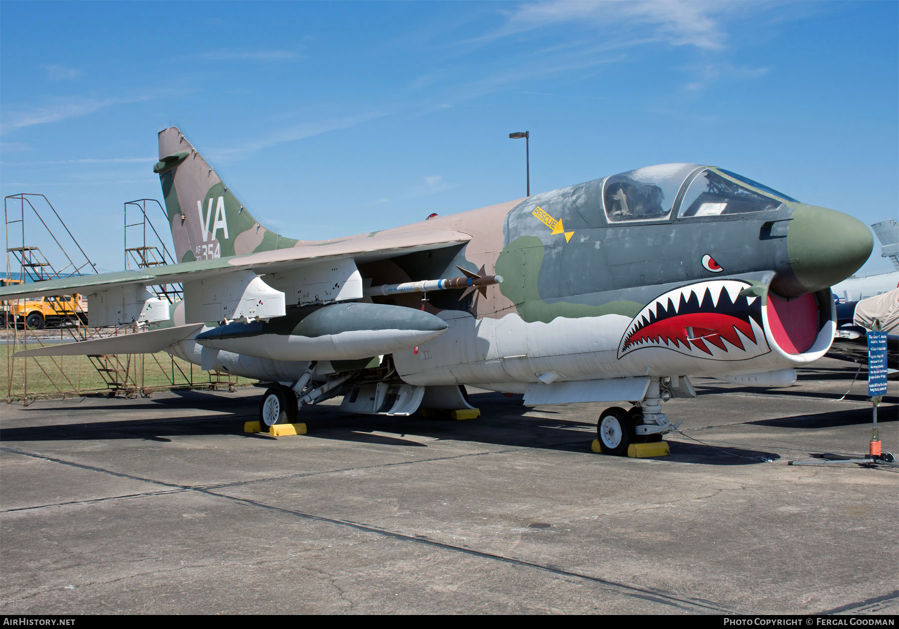 Aircraft Photo of 70-0354 / AF70-354 | LTV A-7D Corsair II | USA - Air Force | AirHistory.net #564227