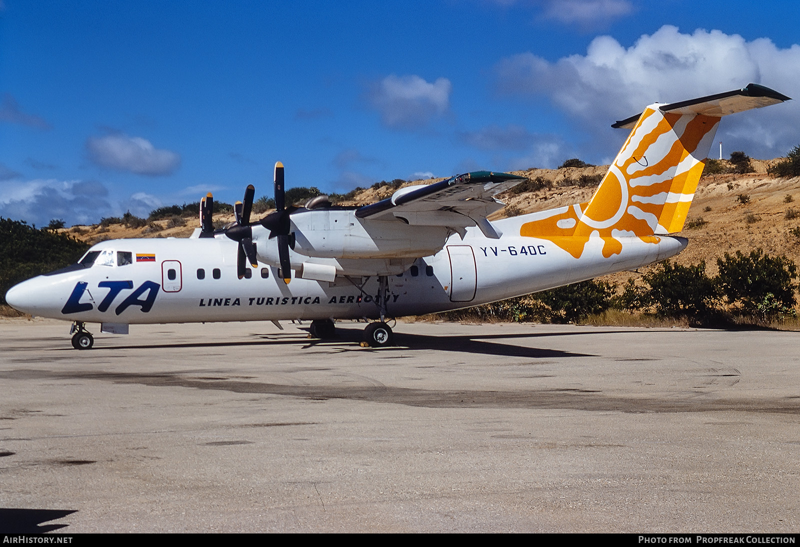 Aircraft Photo of YV-640C | De Havilland Canada DHC-7-102 Dash 7 | Línea Turística Aereotuy - LTA | AirHistory.net #564233