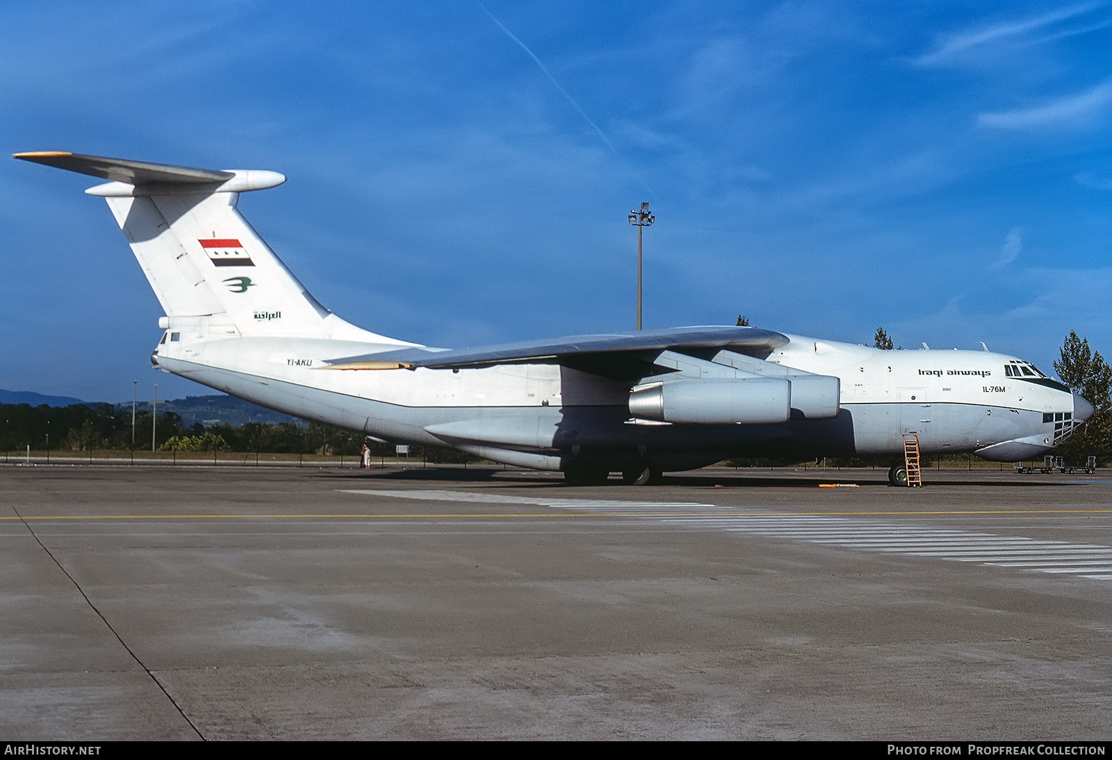 Aircraft Photo of YI-AKU | Ilyushin Il-76T | Iraqi Airways | AirHistory.net #564238