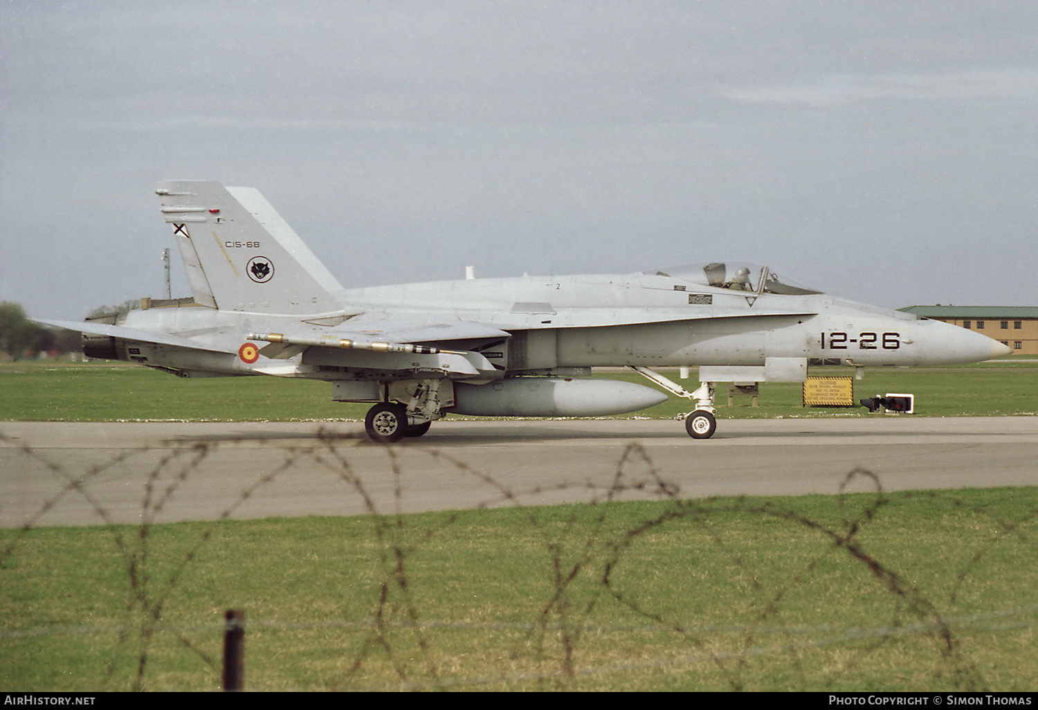 Aircraft Photo of C15-68 | McDonnell Douglas EF-18A Hornet | Spain - Air Force | AirHistory.net #564239