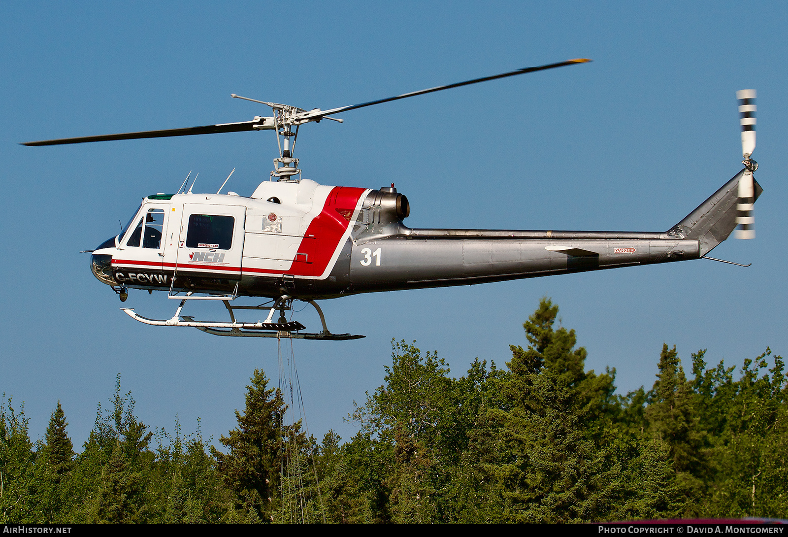 Aircraft Photo of C-FCYW | Bell 204B | Helicopter Transport Services | AirHistory.net #564249