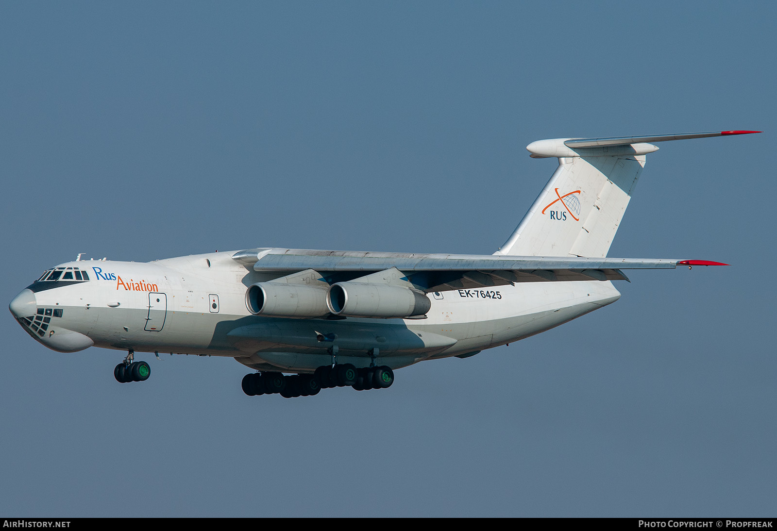 Aircraft Photo of EK-76425 | Ilyushin Il-76TD | RUS Aviation | AirHistory.net #564268