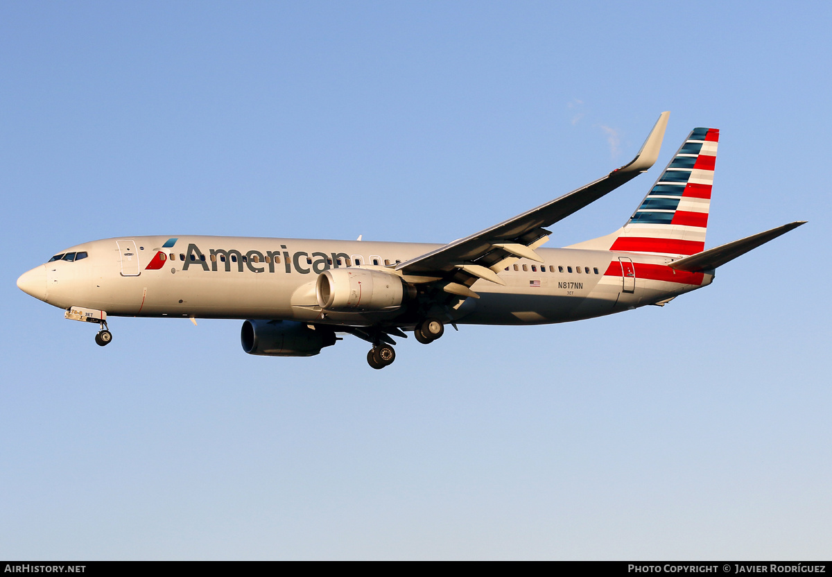 Aircraft Photo of N817NN | Boeing 737-823 | American Airlines | AirHistory.net #564271