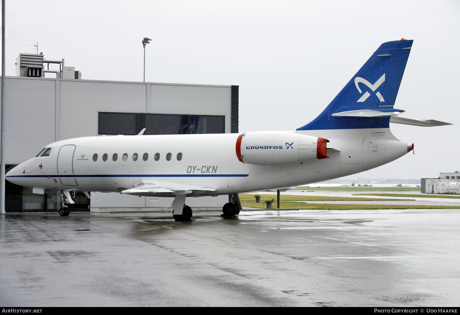 Aircraft Photo of OY-CKN | Dassault Falcon 2000 | Grundfos | AirHistory.net #564279