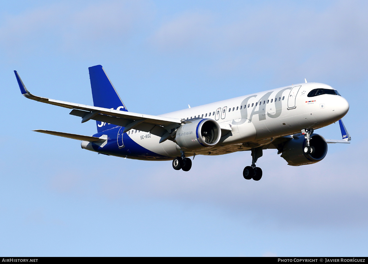Aircraft Photo of SE-ROZ | Airbus A320-251N | Scandinavian Airlines - SAS | AirHistory.net #564314
