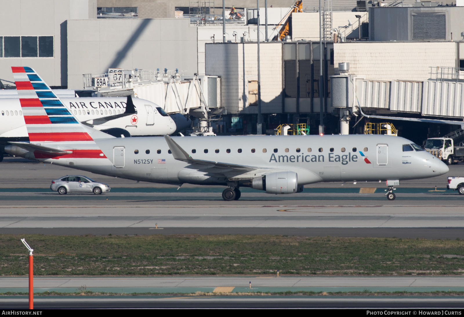 Aircraft Photo of N512SY | Embraer 175LR (ERJ-170-200LR) | American Eagle | AirHistory.net #564331