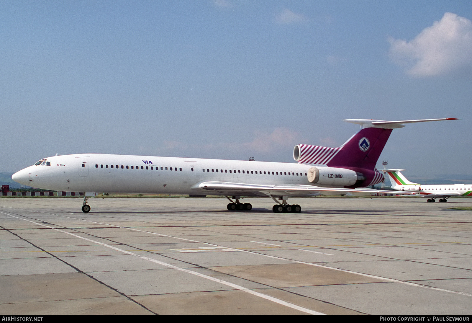 Aircraft Photo of LZ-MIG | Tupolev Tu-154M | VIA - Air VIA Bulgarian Airways | AirHistory.net #564340