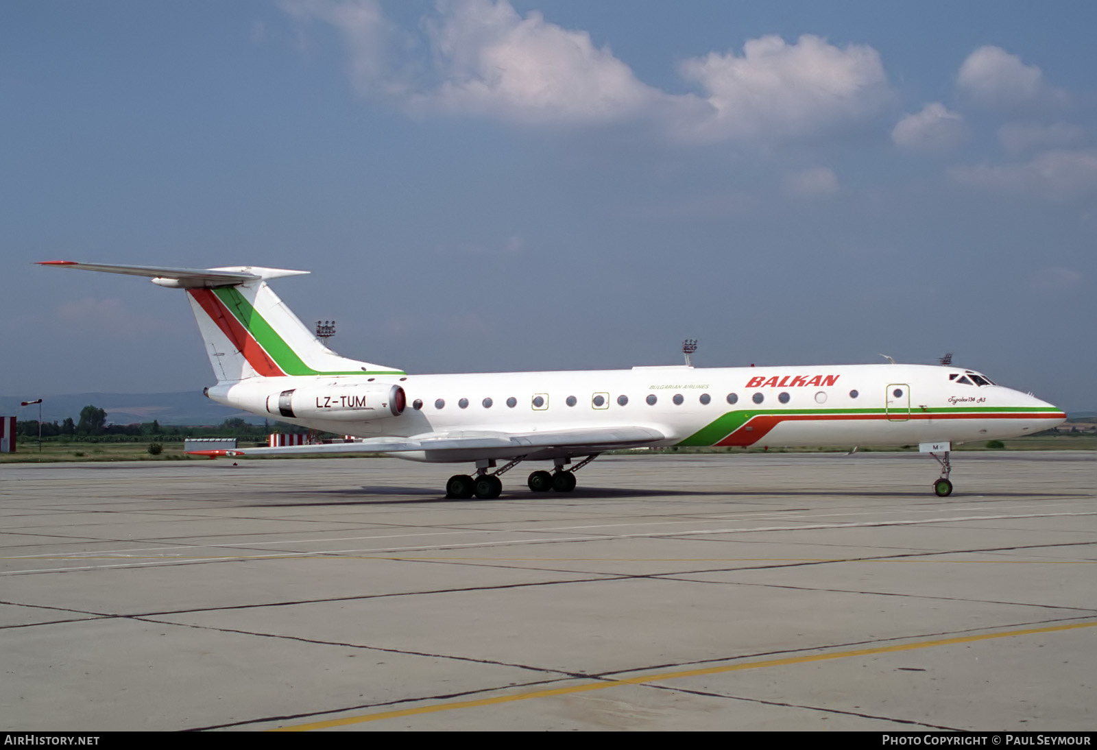 Aircraft Photo of LZ-TUM | Tupolev Tu-134A-3 | Balkan - Bulgarian Airlines | AirHistory.net #564341