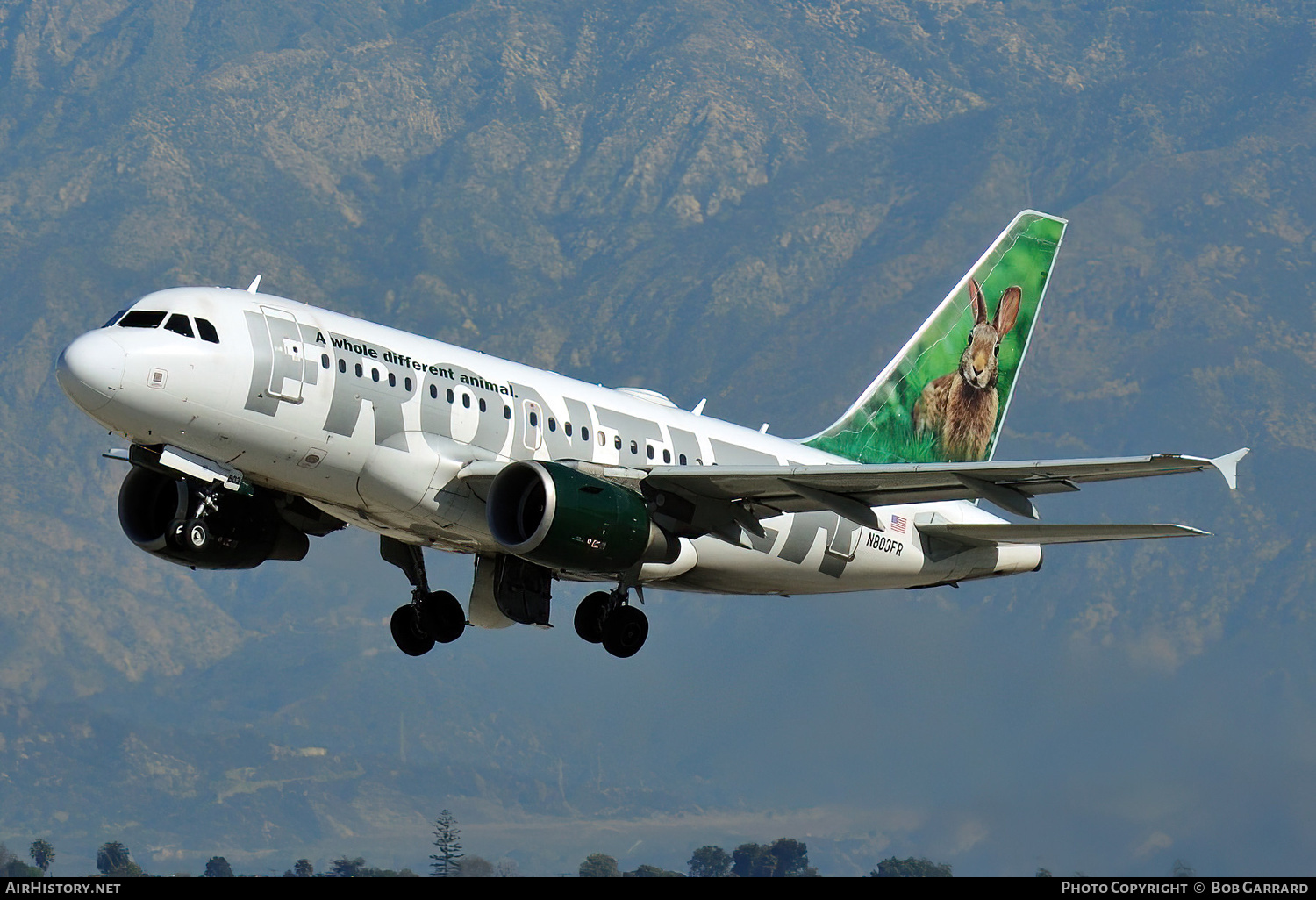 Aircraft Photo of N803FR | Airbus A318-111 | Frontier Airlines | AirHistory.net #564344
