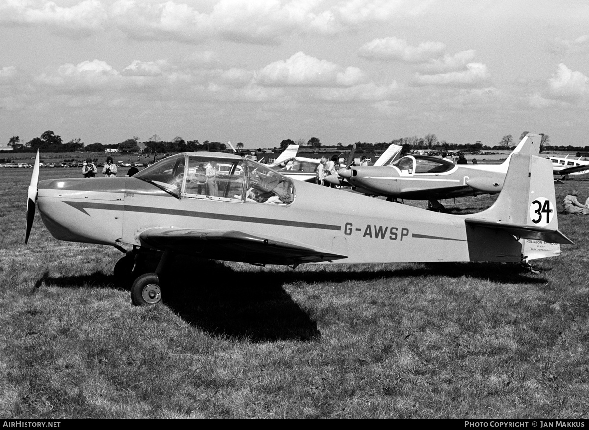 Aircraft Photo of G-AWSP | Rollason Druine D.62B Condor | AirHistory.net #564353