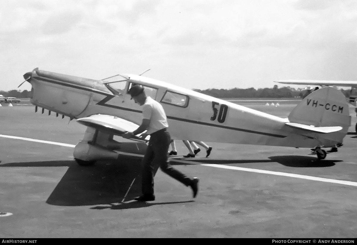 Aircraft Photo of VH-CCM | Percival P.3 Gull Six | AirHistory.net #564398