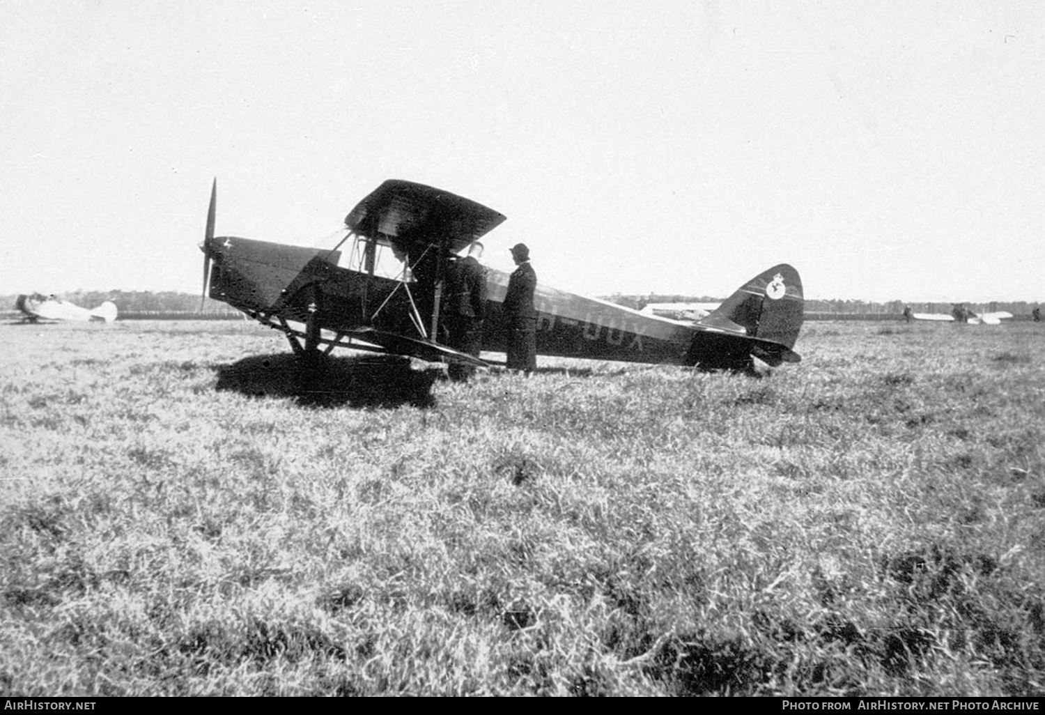 Aircraft Photo of VH-UUX | De Havilland D.H. 87B Hornet Moth | Royal Aero Club of NSW | AirHistory.net #564400