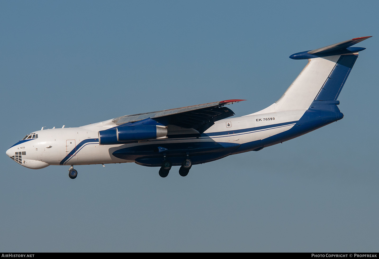 Aircraft Photo of EK-76599 | Ilyushin Il-76TD | AirHistory.net #564406