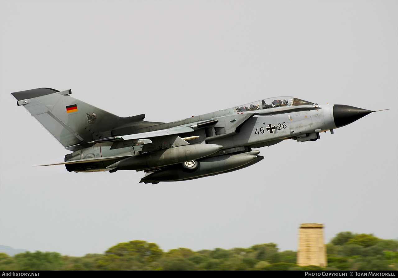 Aircraft Photo of 4626 | Panavia Tornado ECR | Germany - Air Force | AirHistory.net #564412