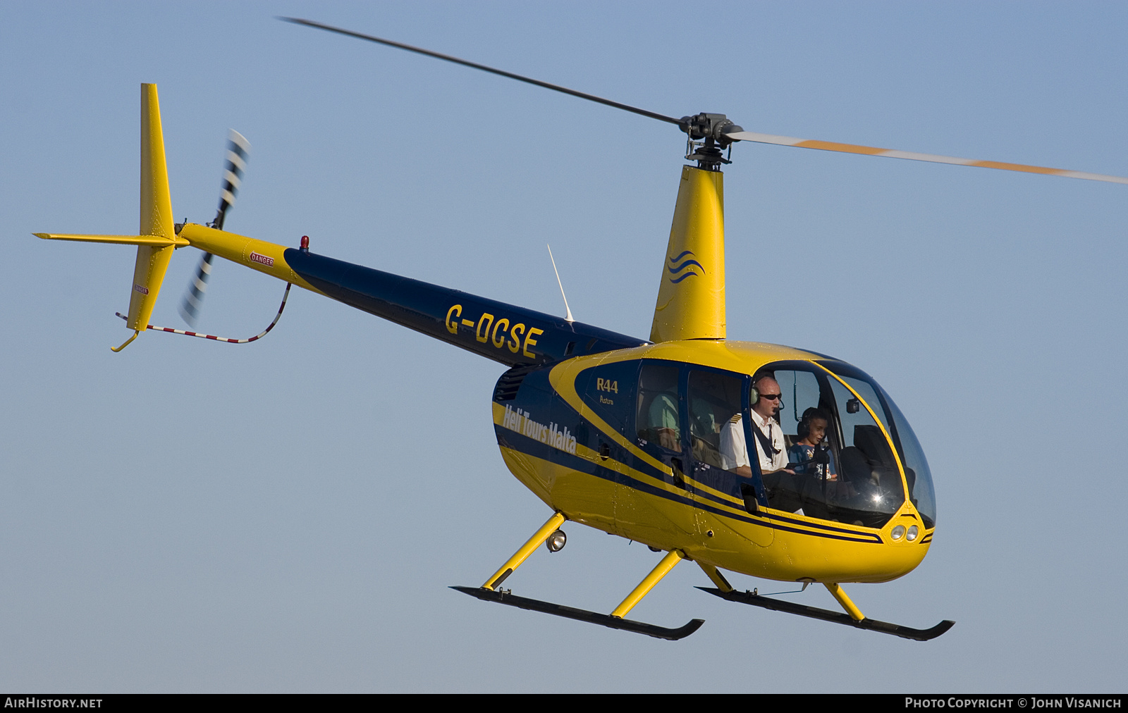 Aircraft Photo of G-DCSE | Robinson R-44 Astro | Heli Tours Malta | AirHistory.net #564413