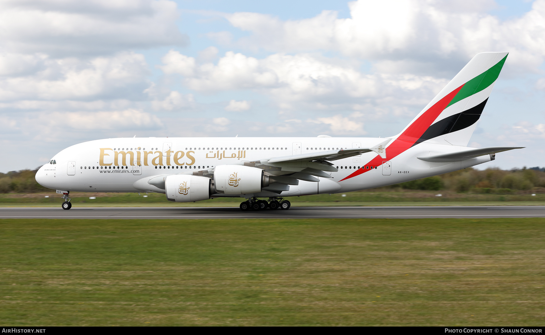 Aircraft Photo of A6-EEX | Airbus A380-861 | Emirates | AirHistory.net #564436