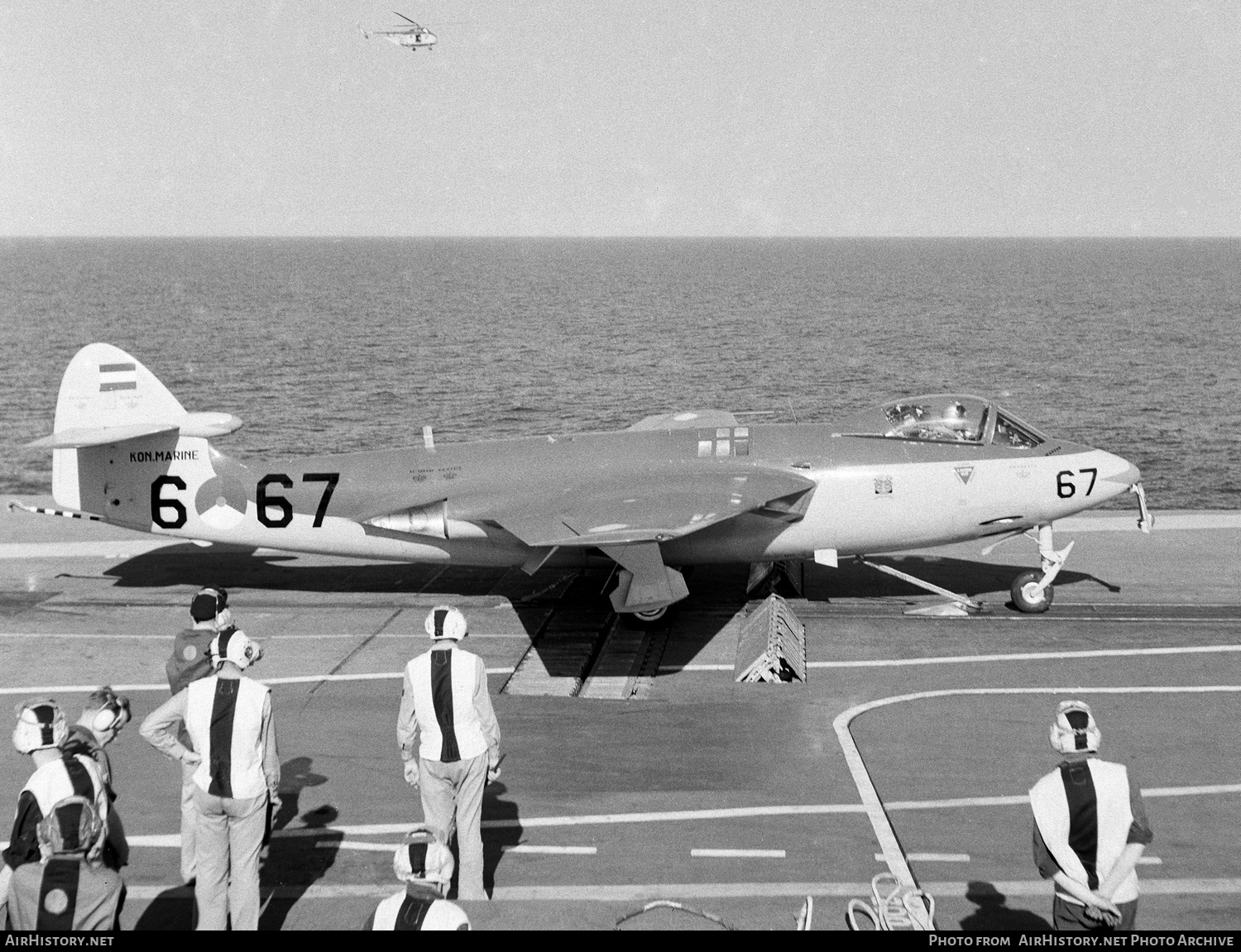Aircraft Photo of 6-67 | Hawker Sea Hawk Mk 50 | Netherlands - Navy | AirHistory.net #564454