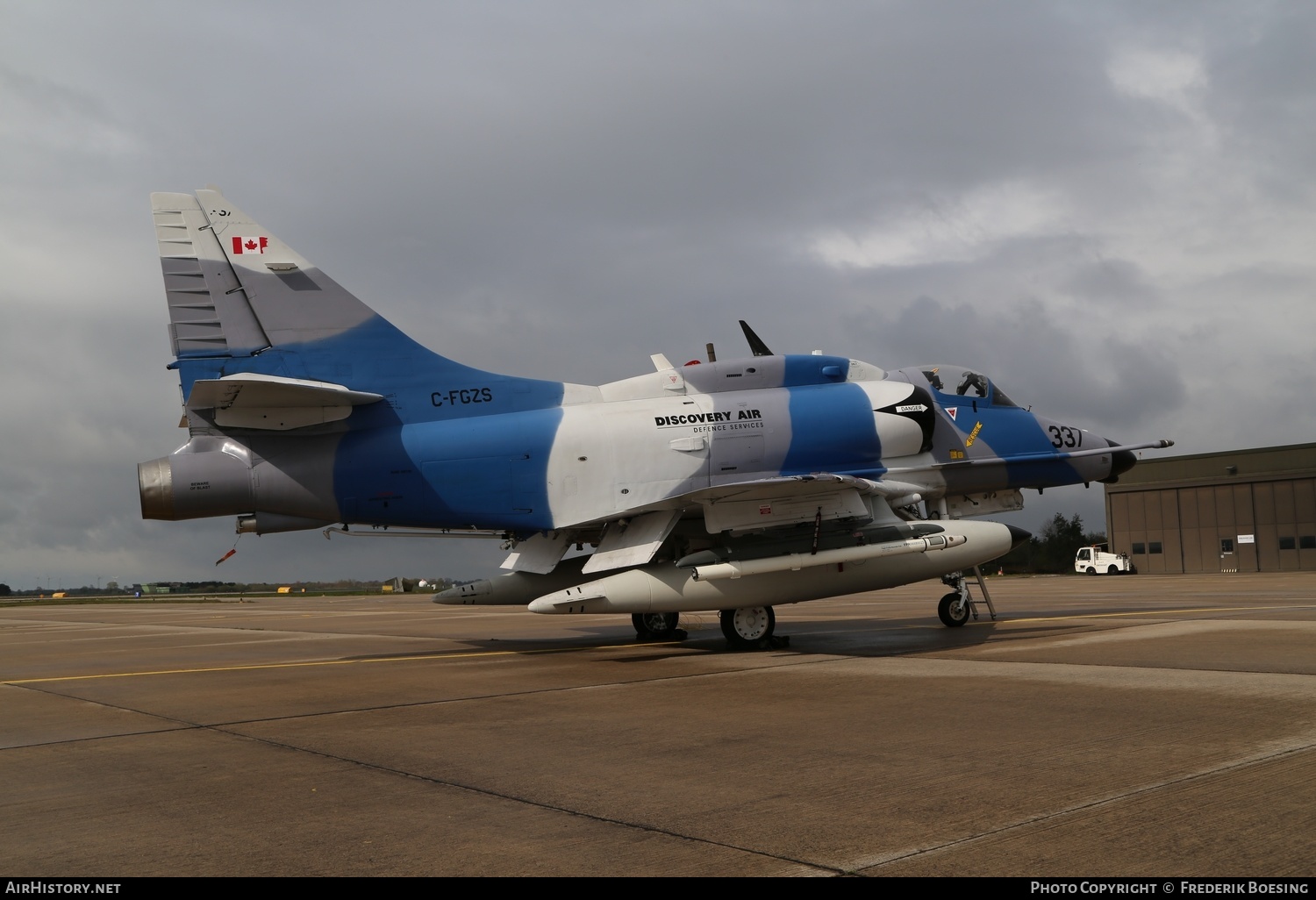 Aircraft Photo of C-FGZS | McDonnell Douglas A-4N Skyhawk II | Discovery Air Defence Services | AirHistory.net #564456