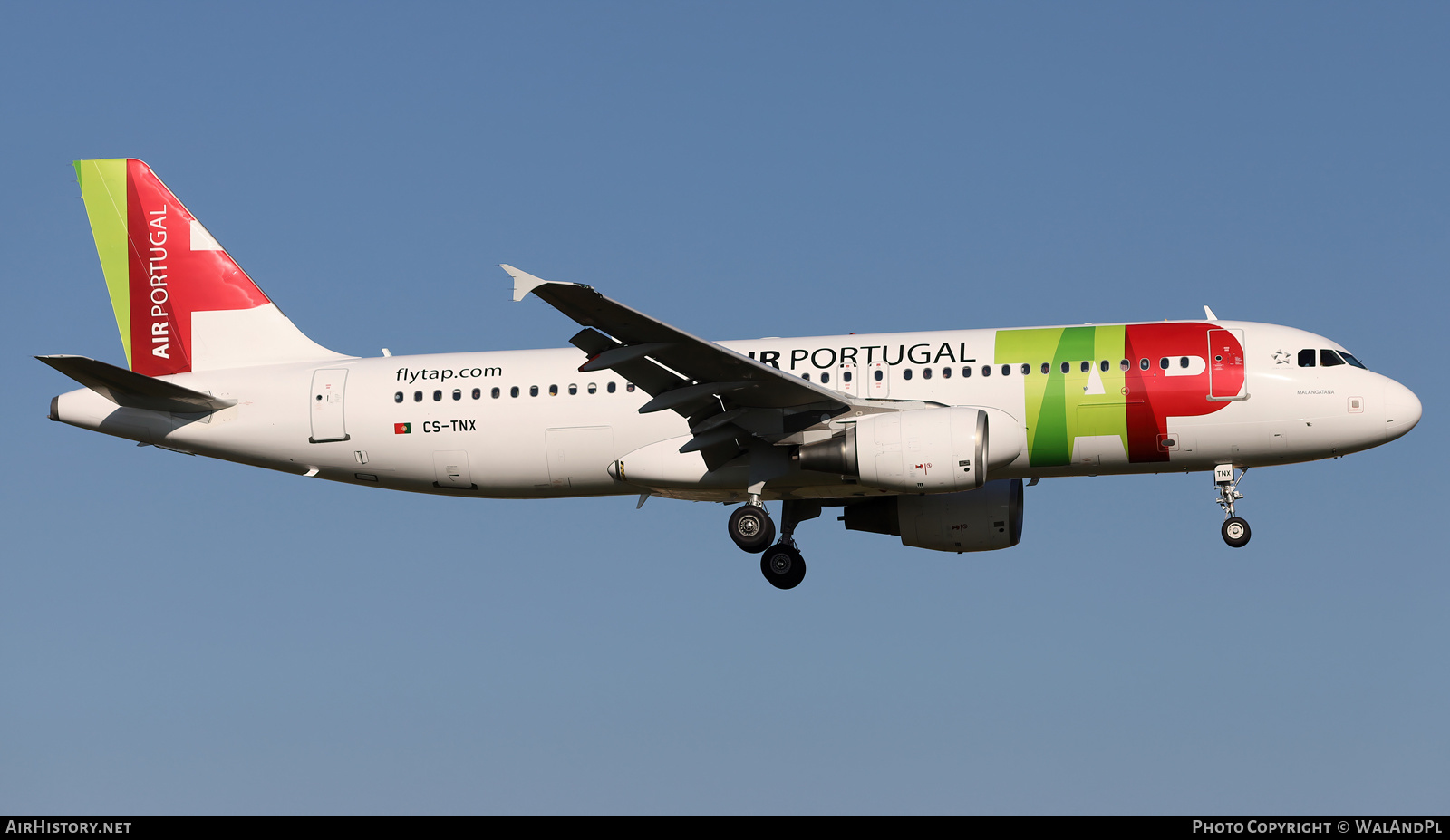 Aircraft Photo of CS-TNX | Airbus A320-214 | TAP Air Portugal | AirHistory.net #564461