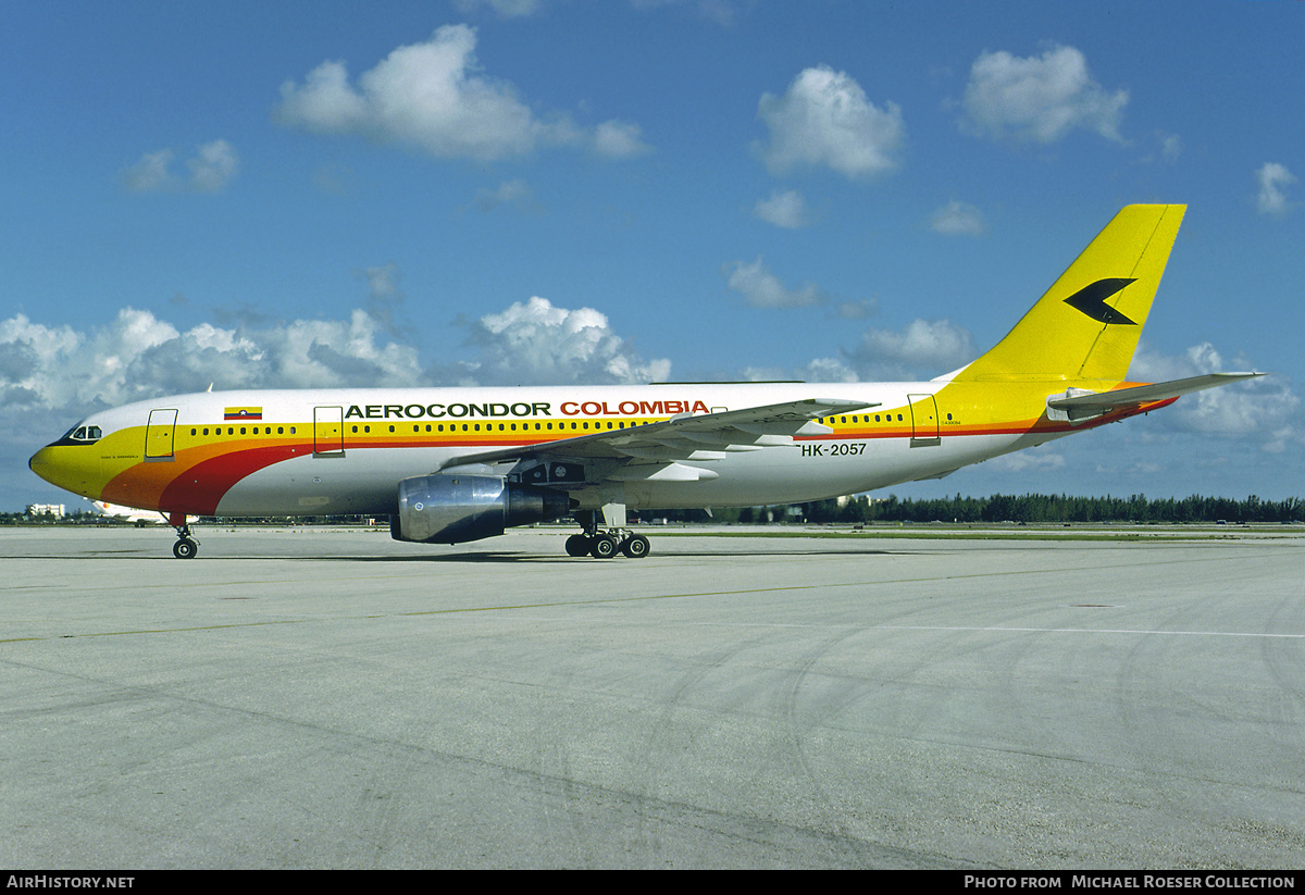 Aircraft Photo of HK-2057 | Airbus A300B4-102 | Aerocóndor | AirHistory.net #564468