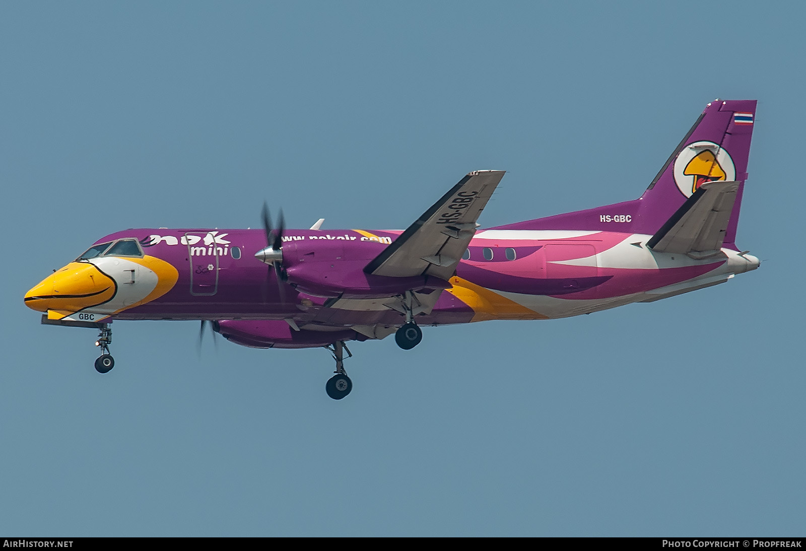 Aircraft Photo of HS-GBC | Saab 340B/Plus | Nok Mini | AirHistory.net #564472