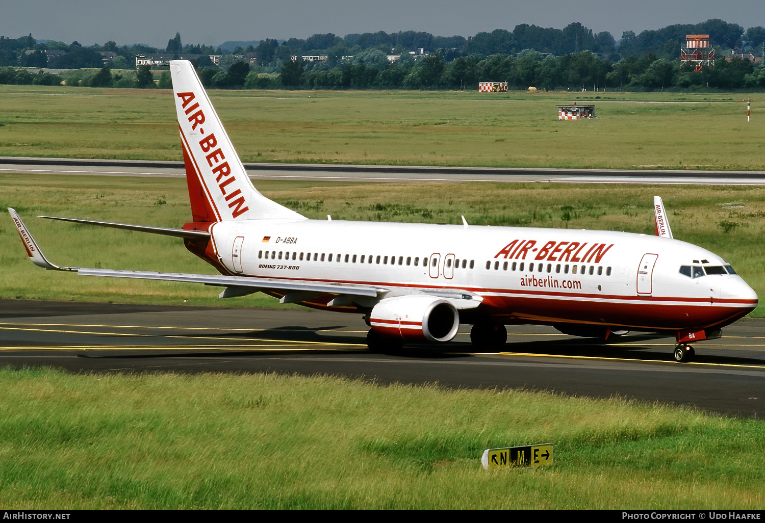 Aircraft Photo of D-ABBA | Boeing 737-86J | Air Berlin | AirHistory.net #564482