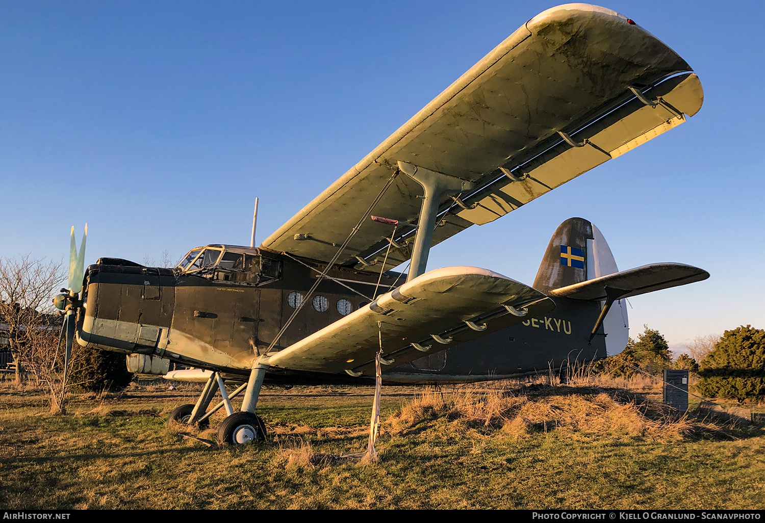 Aircraft Photo of SE-KYU | Antonov An-2 | AirHistory.net #564492