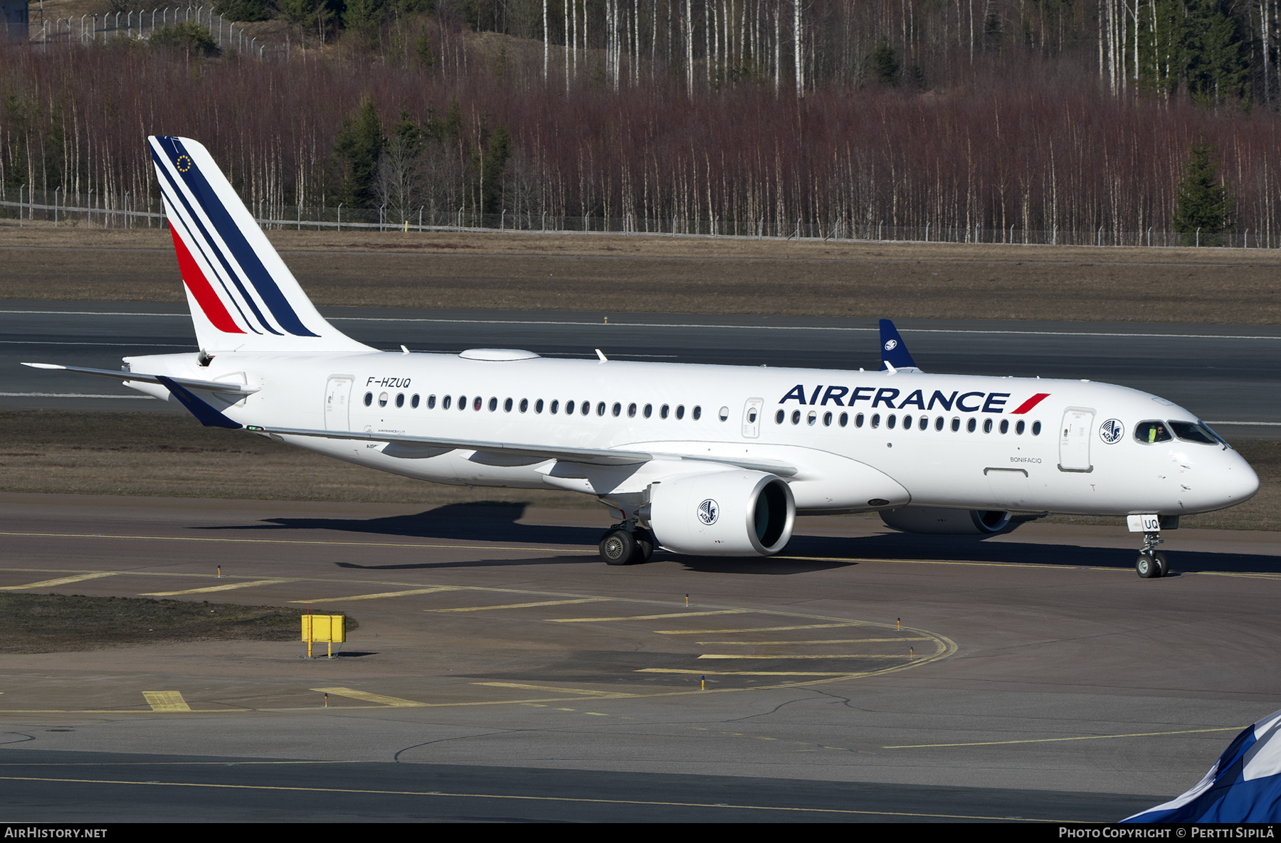 Aircraft Photo of F-HZUQ | Airbus A220-371 (BD-500-1A11) | Air France | AirHistory.net #564493