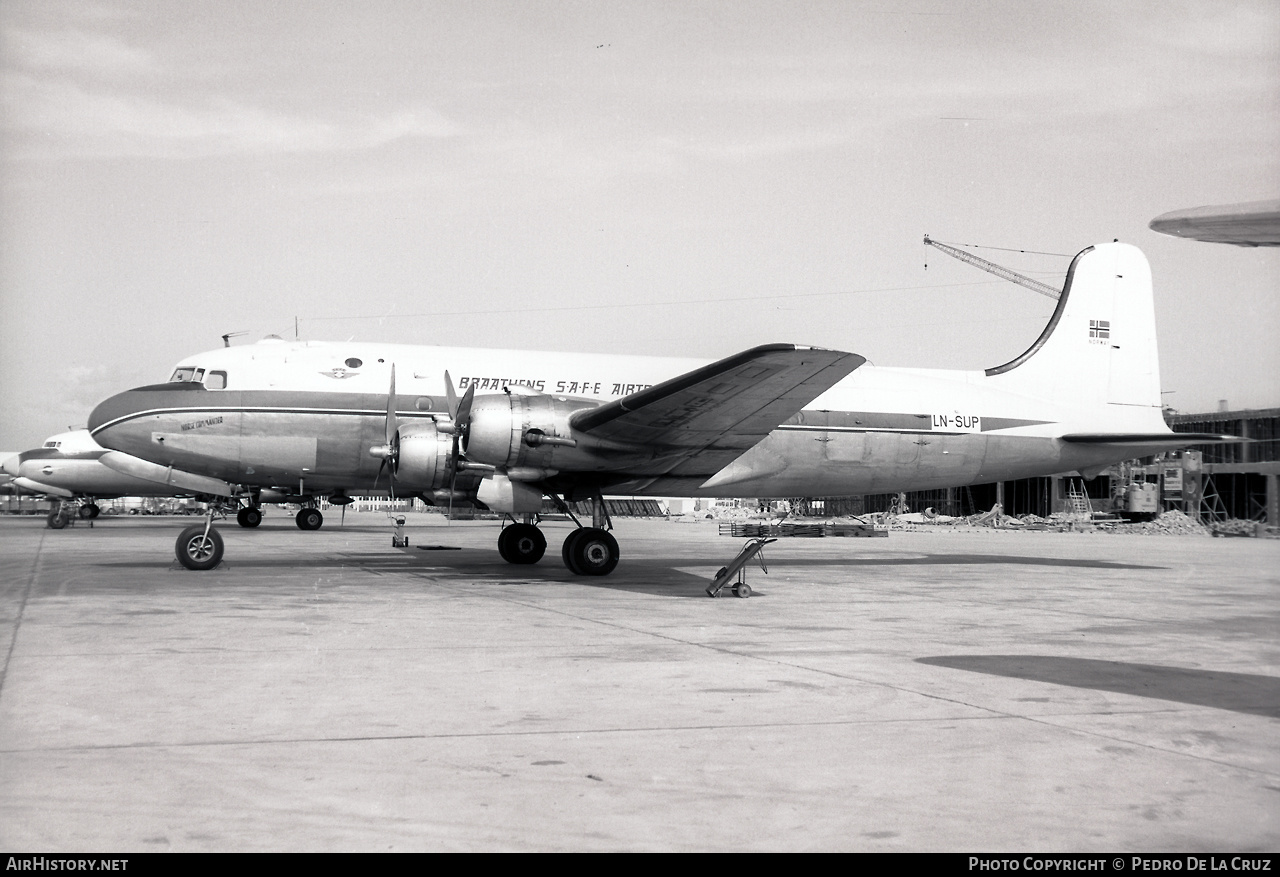 Aircraft Photo of LN-SUP | Douglas C-54B Skymaster | Braathens SAFE | AirHistory.net #564502