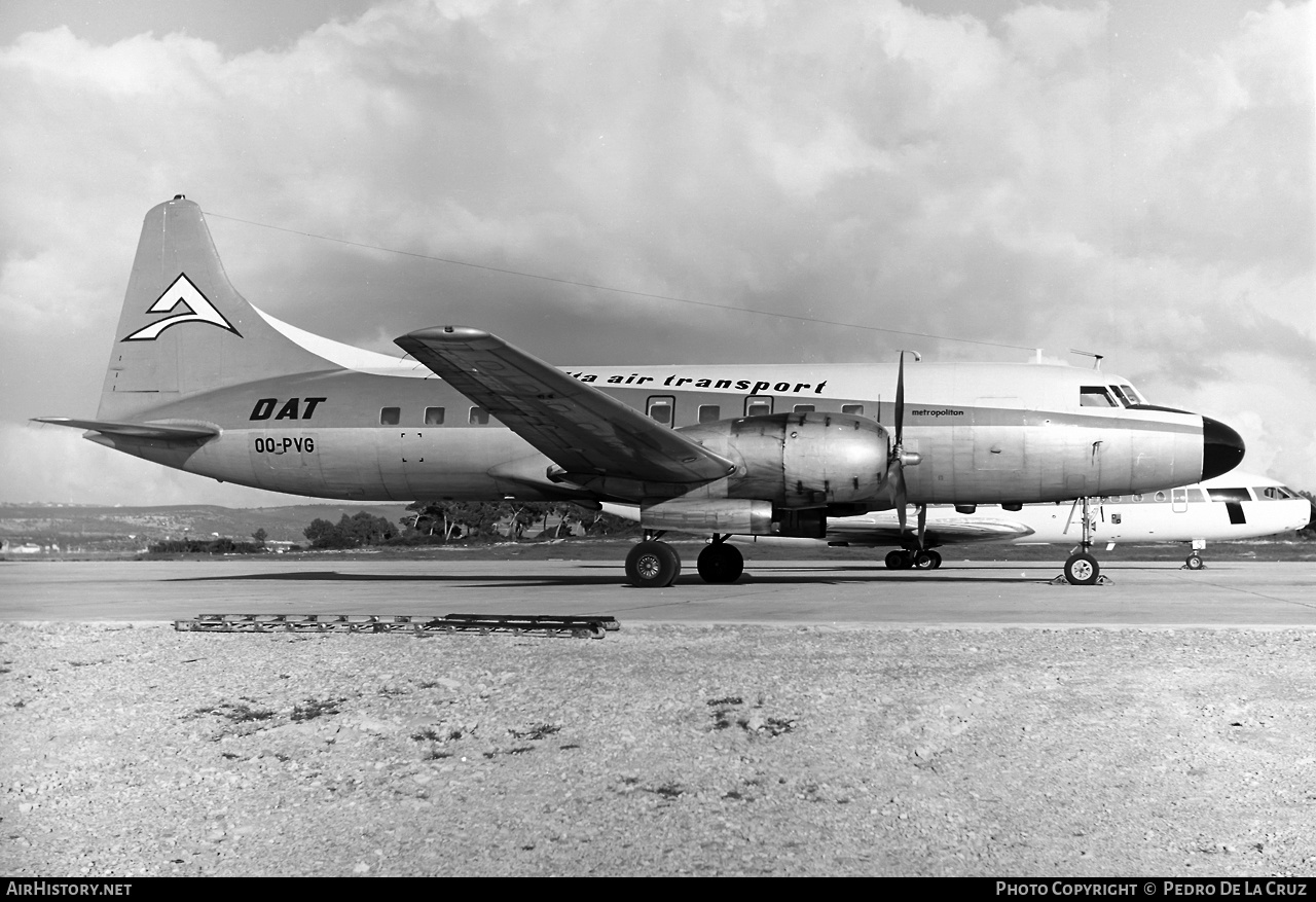 Aircraft Photo of OO-PVG | Convair 440-62 Metropolitan | Delta Air Transport - DAT | AirHistory.net #564503