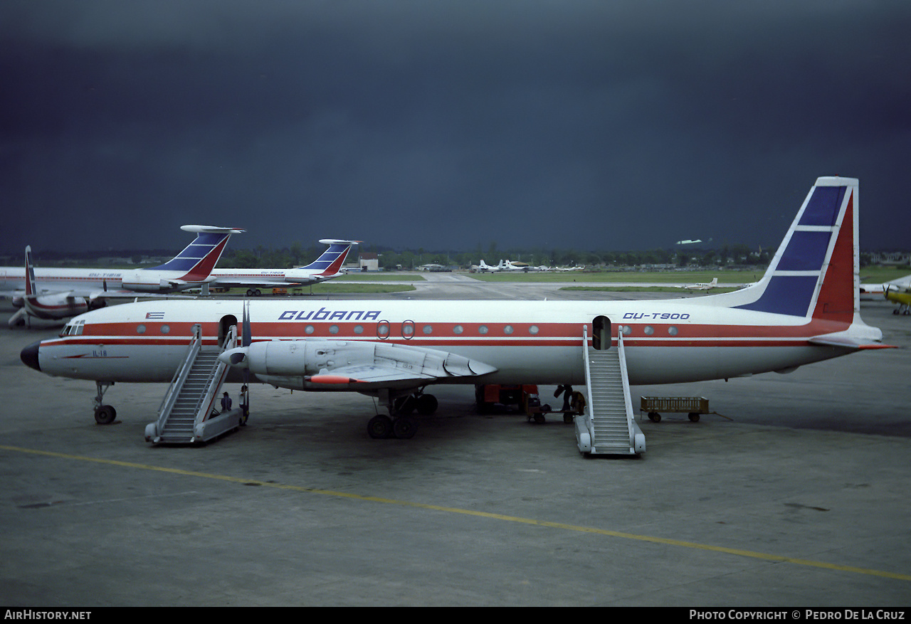 Aircraft Photo of CU-T900 | Ilyushin Il-18D | Cubana | AirHistory.net #564504